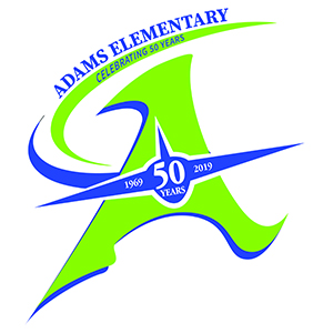 50 year school logo icon